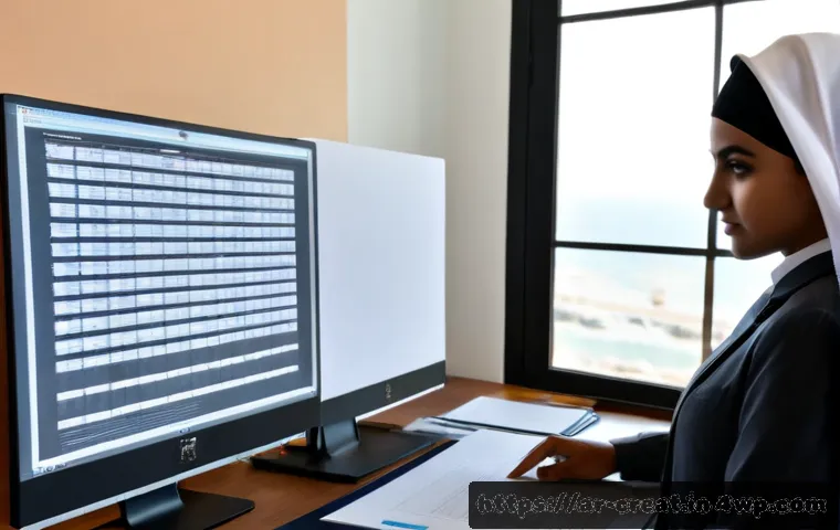 AI 저작권 관련 최신 연구 동향 - Photorealistic editorial scene of an Arab legal researcher in modest professional attire reviewing A...